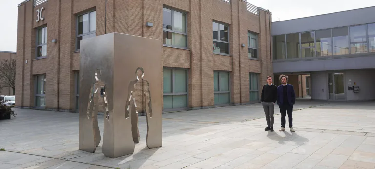 The Symboolic founders in front of the Modena office
